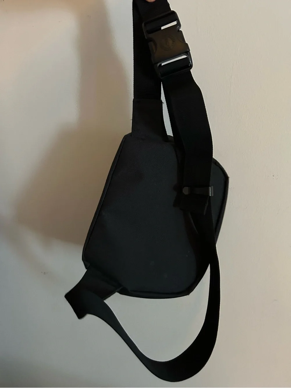 Herschel Supply Company Black Belt Bag with Gold Zipper